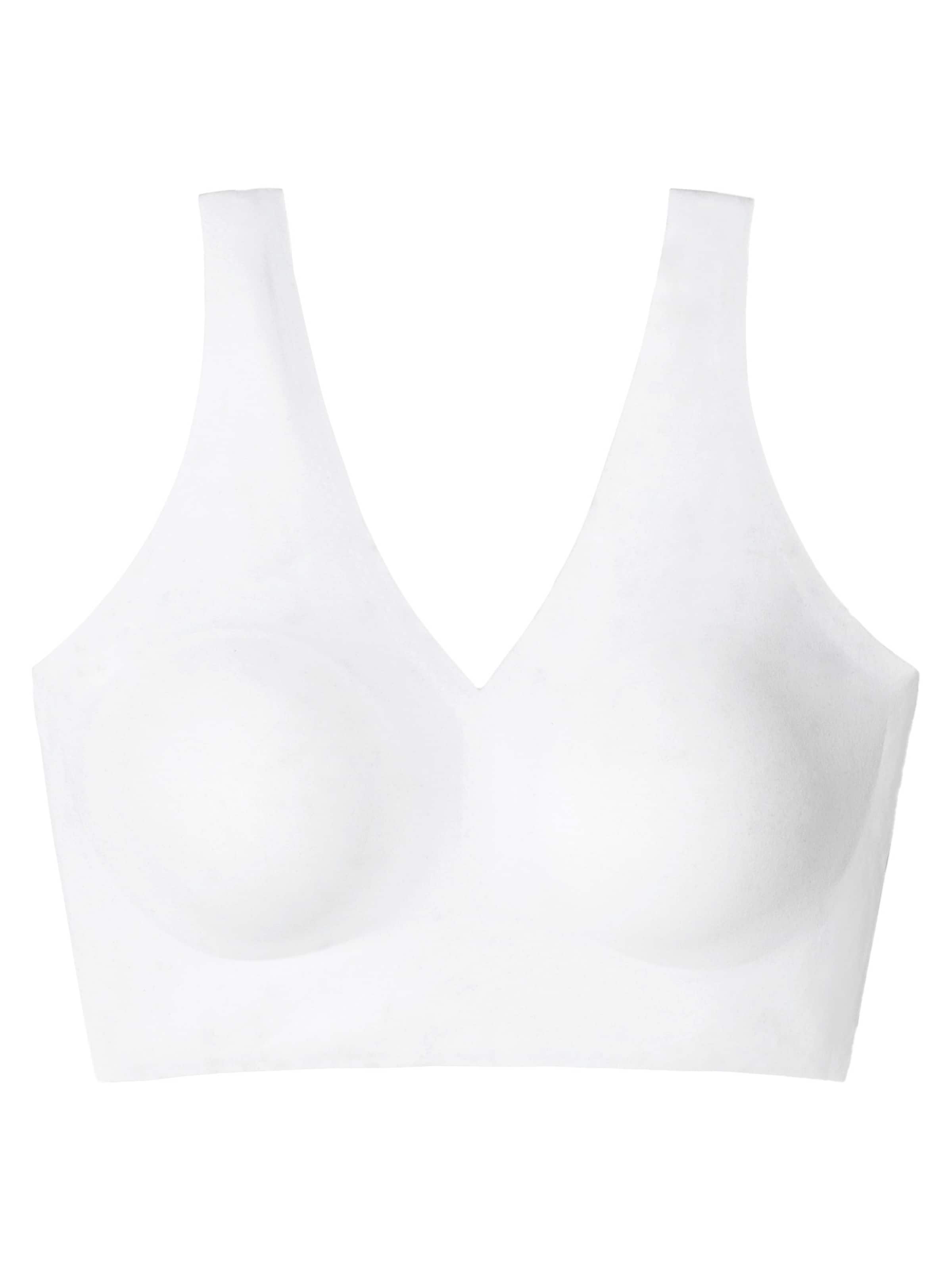 SCHIESSER Bra ' Padded - Invisible Soft ' in White: front