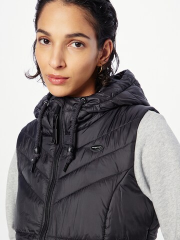 Gilet 'LUCINDA' Ragwear en noir