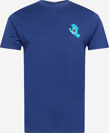 Santa Cruz T-Shirt in Blau: predná strana