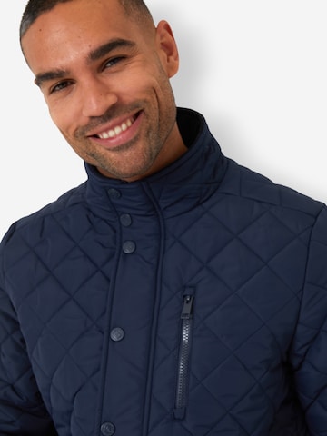 Threadbare Steppjacke 'Penk' in Blau