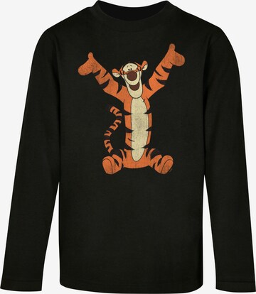 ABSOLUTE CULT Shirt 'Winnie The Pooh - Tigger' in Black: front