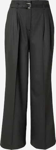 MORE & MORE Wide Leg Laskoshousut värissä musta: etupuoli