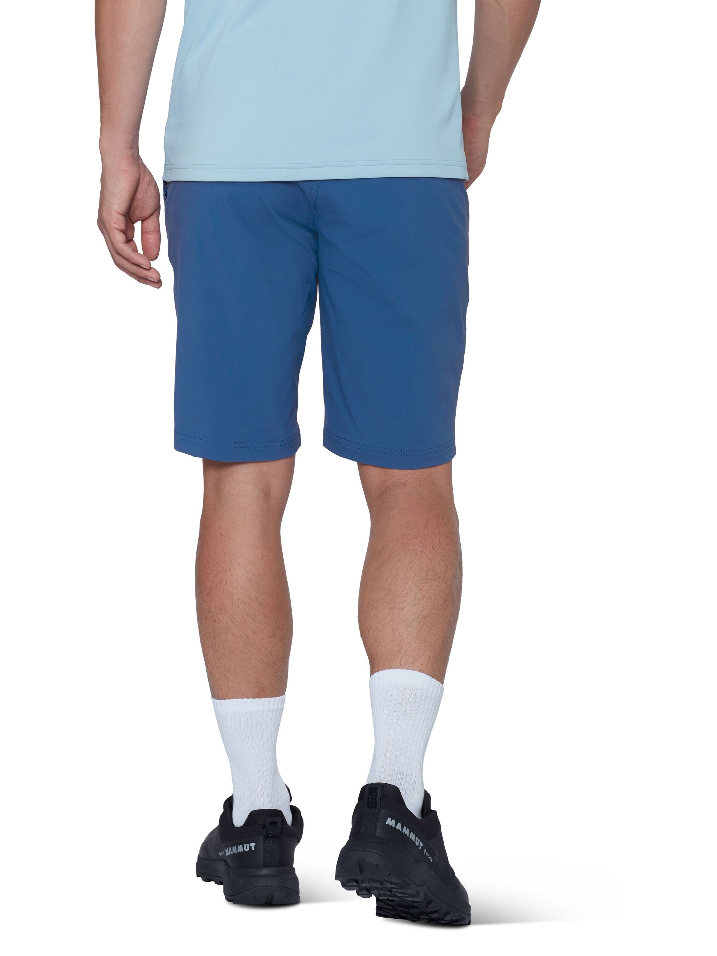 MAMMUT Regular Outdoor Pants 'HIKING V' in Blue