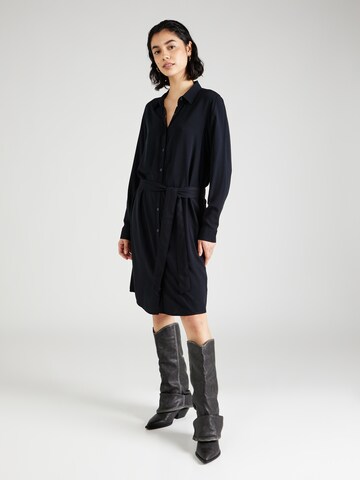 Robe-chemise Eight2Nine en noir : devant