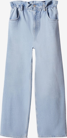 MANGO Široke hlačnice Kavbojke 'Aylin' | modra barva: sprednja stran