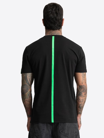 Tricou 'MPUNKT 03' de la Benlee pe negru