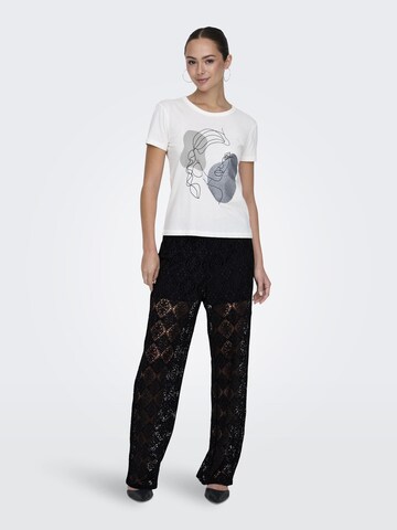 Wide leg Pantaloni di JDY in nero