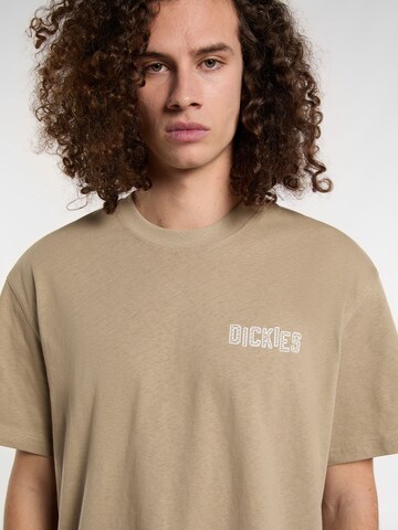 DICKIES T-shirt 'BRICKLANE' i beige