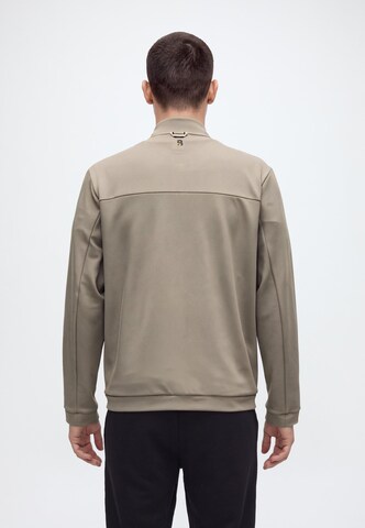 BOSS - Sudadera con cremallera deportiva 'Game' en verde