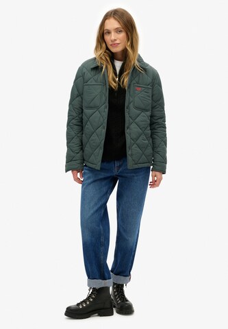 Superdry Tussenjas in Groen