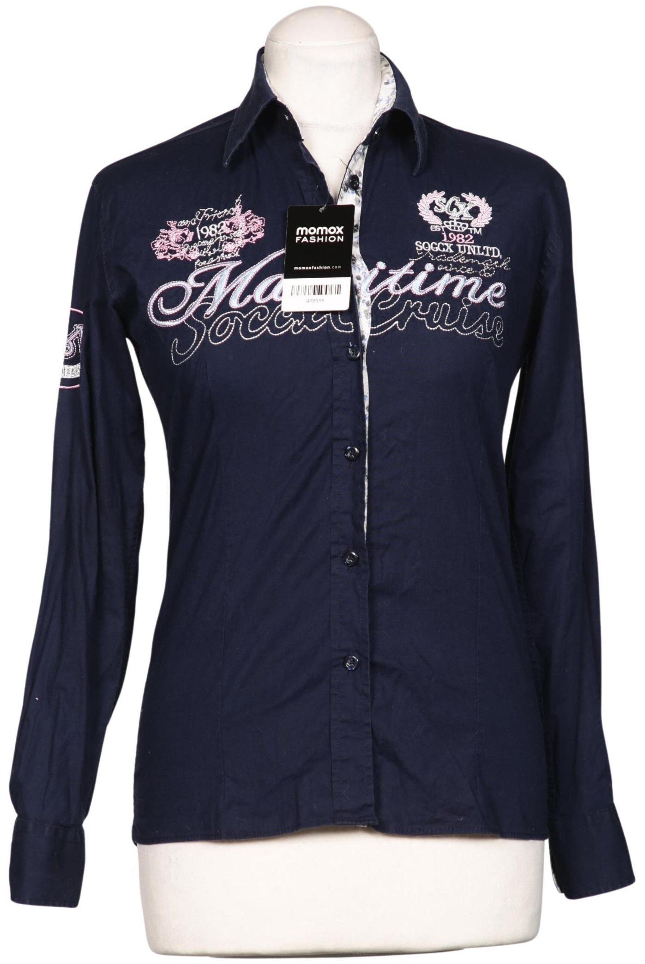 Soccx Bluse S in Blau: Vorderseite