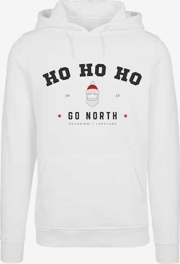 F4NT4STIC Sweatshirt 'Ho Ho Ho Santa' in mischfarben / weiß, Produktansicht