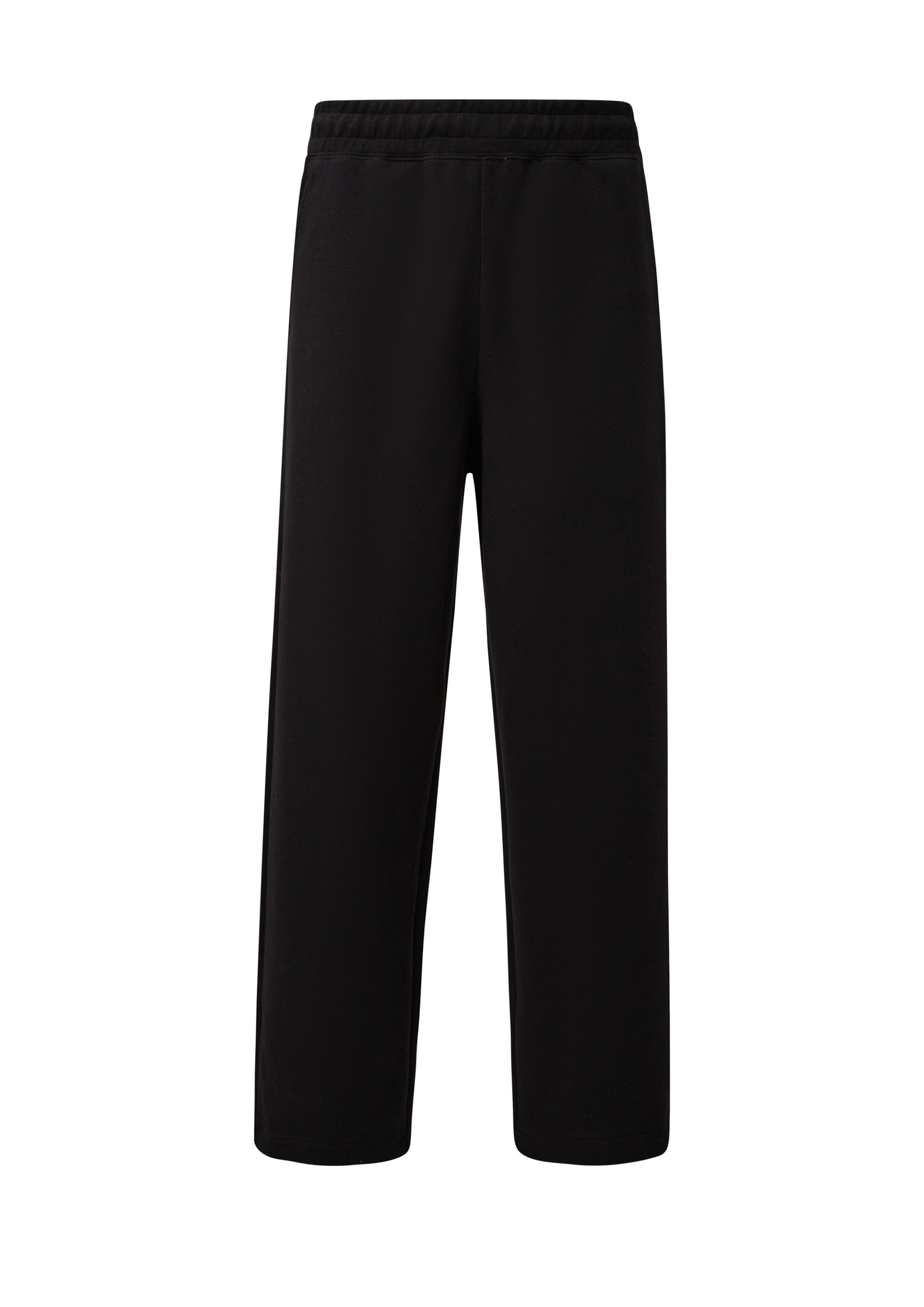 QS - regular Pantalón en negro: frente