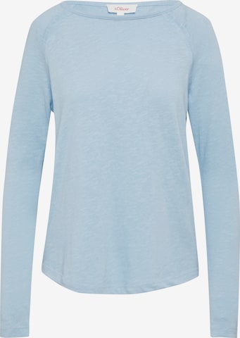 T-shirt s.Oliver en bleu : devant
