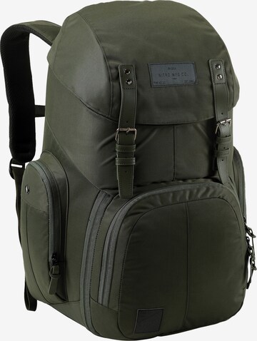 NitroBags Weekender 42L Rucksack in Grün