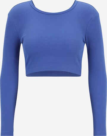 T-shirt 'EASY' Only Petite en bleu : devant