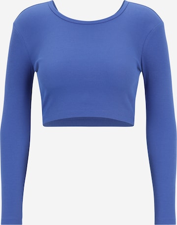 Only Petite Koszulka 'EASY' w kolorze niebieski: przód