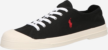 Baskets basses Polo Ralph Lauren en rouge : devant