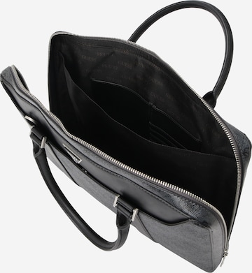 GUESS Laptoptasche 'Vezzola' in Schwarz