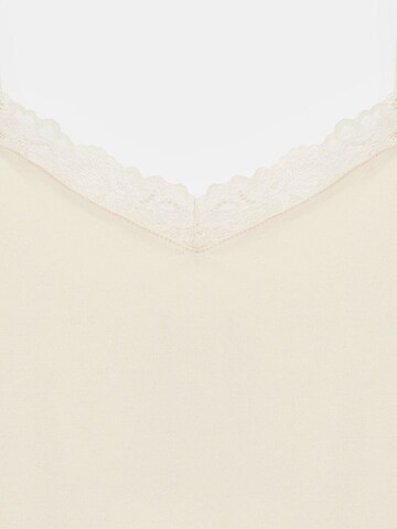 Dilvin Top in Beige