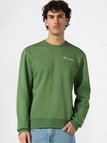 Champion Authentic Athletic Apparel Μπλούζα φούτερ σε πράσινο: μπροστά
