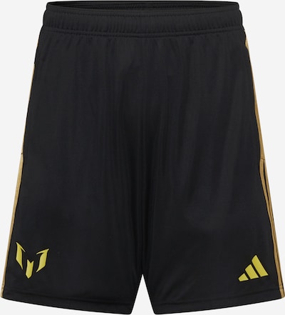 ADIDAS PERFORMANCE Sportbroek in de kleur Goud / Zwart / Wit, Productweergave