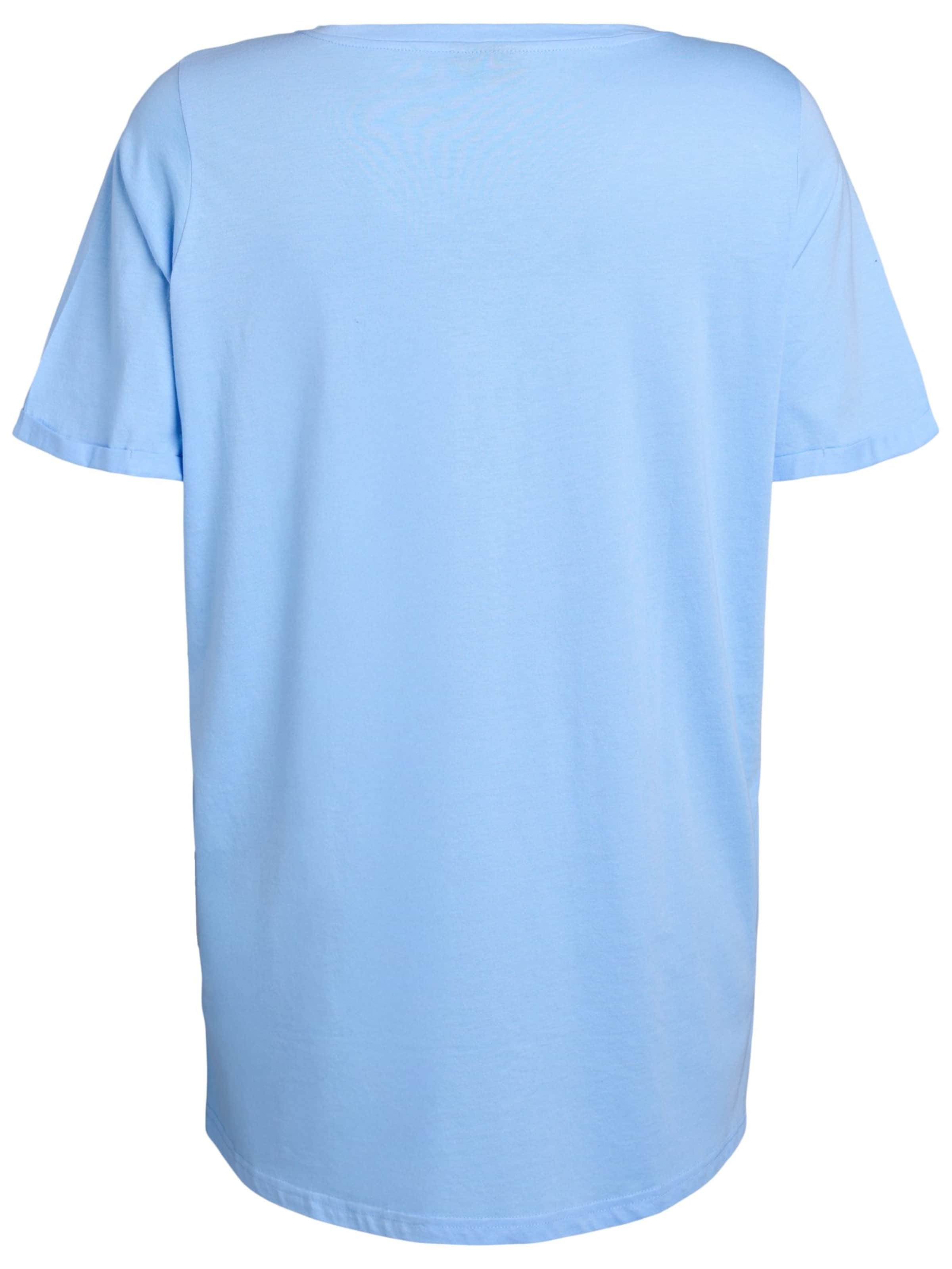 Zizzi Футболка 'Chiara' в Синий