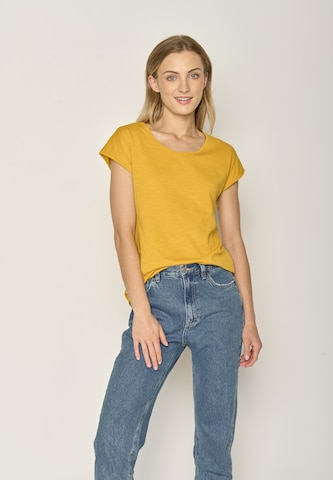 GREENBOMB Shirt in Yellow: front