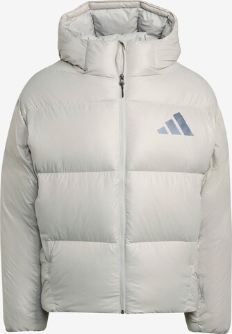 ADIDAS SPORTSWEAR Sports jacket 'Z.N.E.' in Grey: front