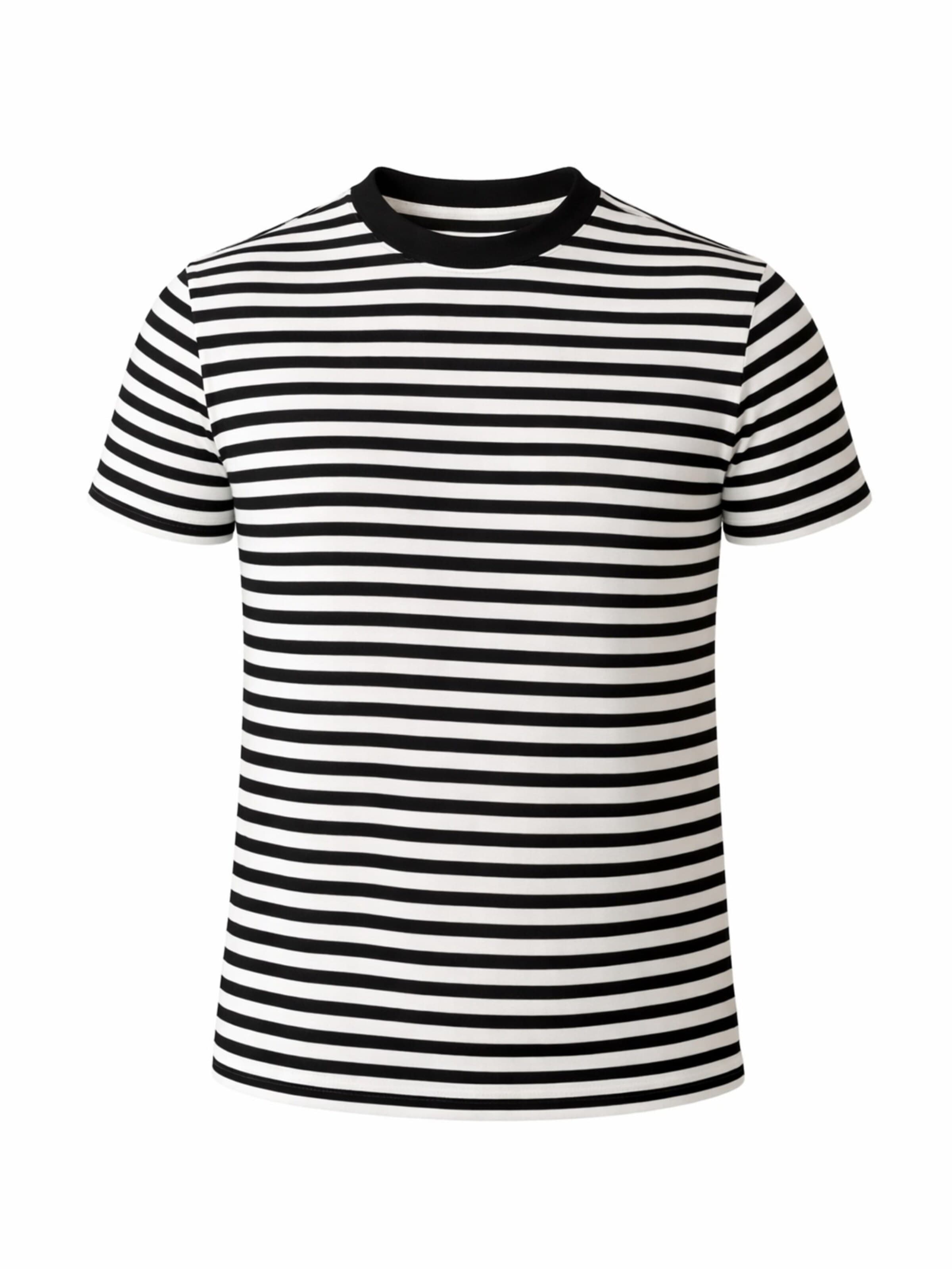 PANTONECLO Shirt 'Pantoneclo Men’s Crew Neck Short Sleeve T-Shirt'‌ in Weiß: Vorderseite