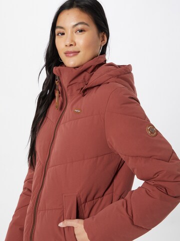 Manteau mi-saison 'REBELKA' Ragwear en rouge