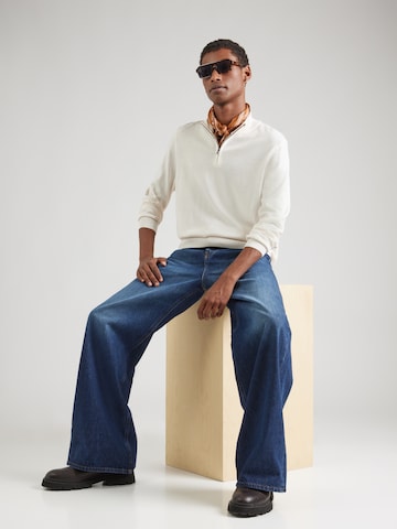 Pull-over 'Ebenji' BOSS en blanc