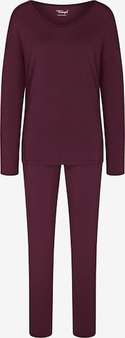 TRIUMPH Pajama ' Timeless Sensuality ' in Red: front