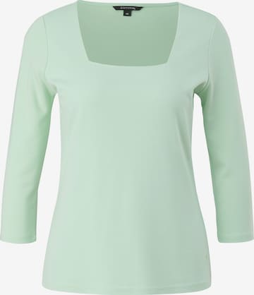 COMMA Shirt in Groen: voorkant