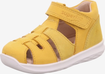 SUPERFIT Sandals & Slippers 'Bumblebee' in Yellow: front
