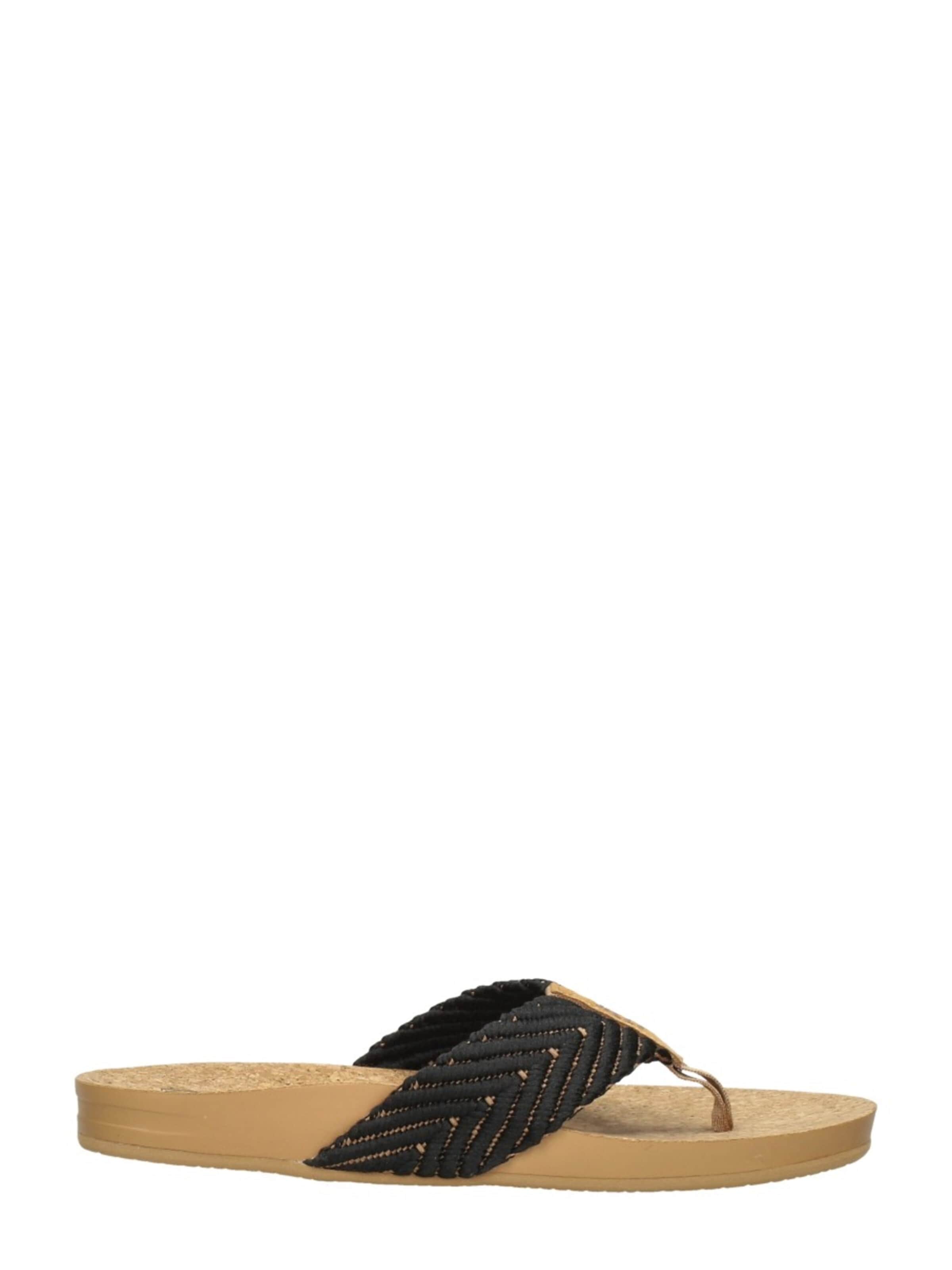 REEF Teenslipper 'Cushion Court' in Zwart