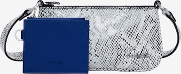 Geantă de umăr de la Desigual pe argintiu: față