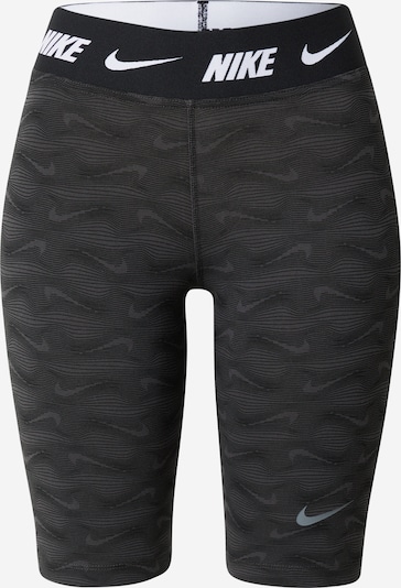 Pantaloni sport NIKE pe gri grafit / alb, Vizualizare produs