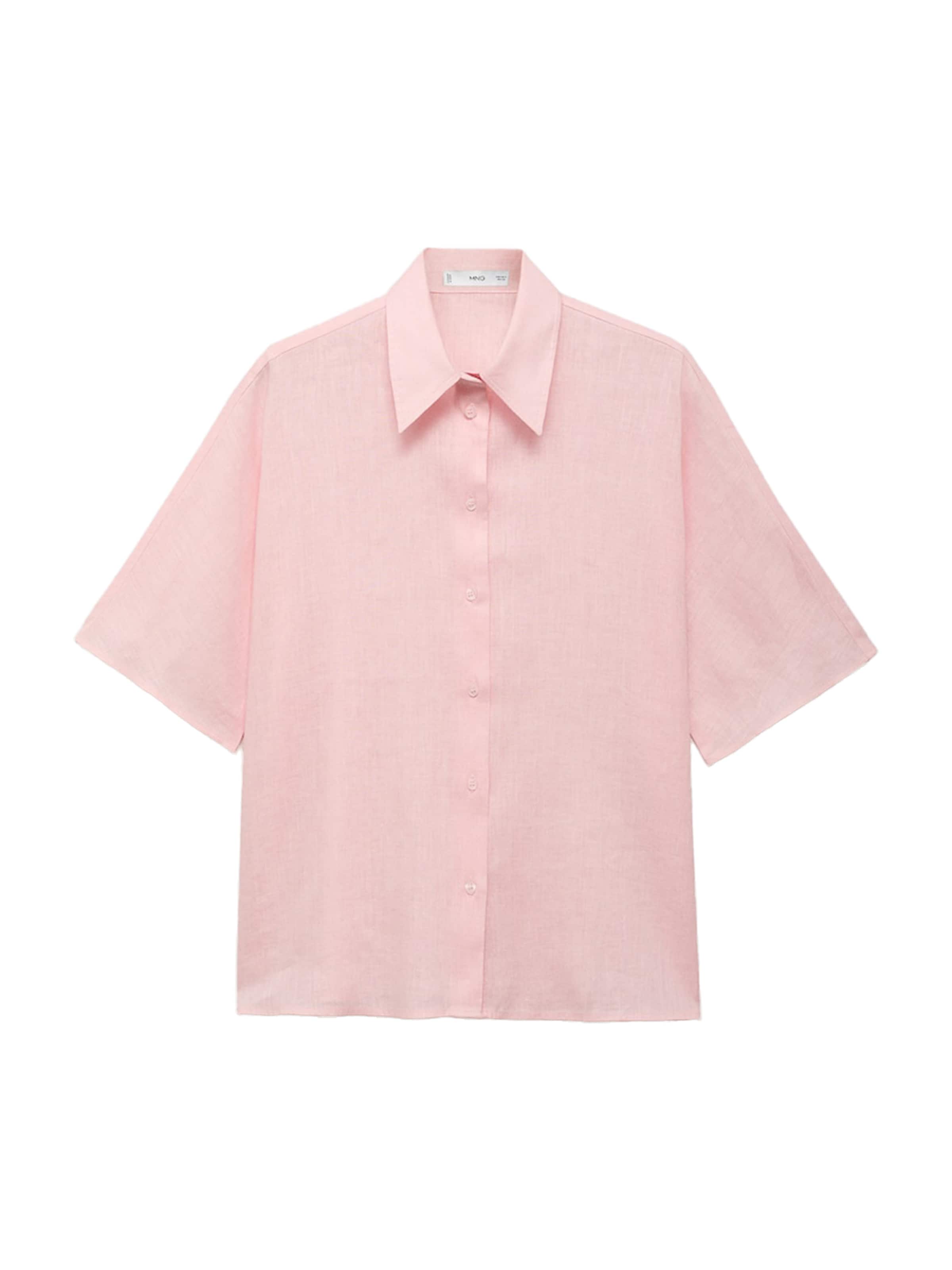 MANGO Blouse 'PAI' in Pink: front