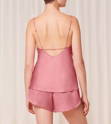 TRIUMPH Korte pyjama 'Silky Sensuality' in Roze