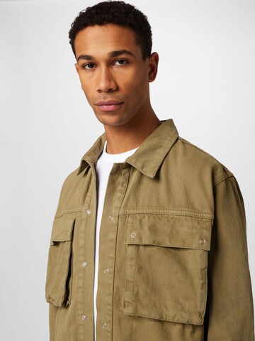 Trendyol Between-season jacket in Green