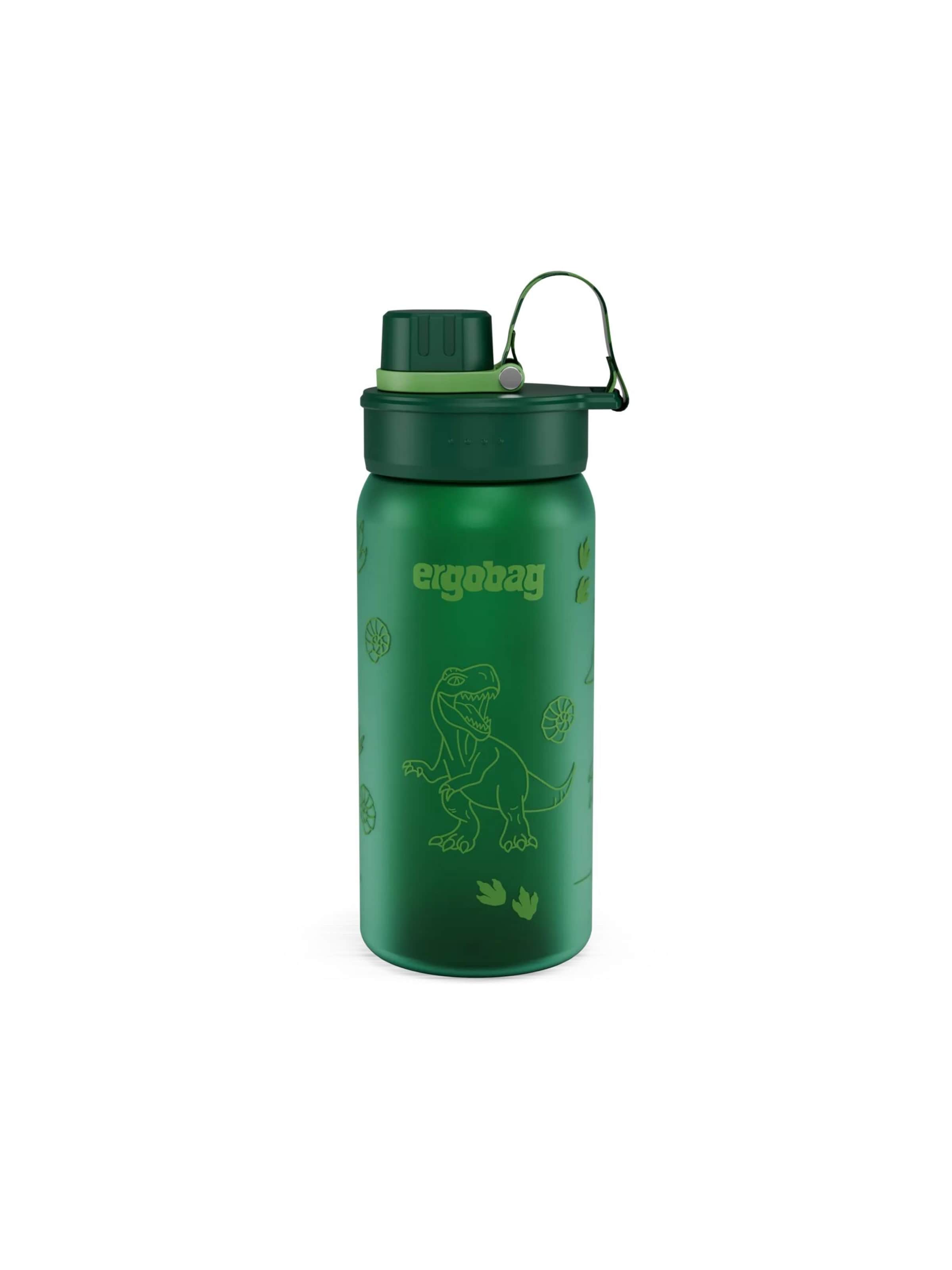ergobag Trinkflasche 'Trinkflasche Trinkflasche'‌‌‌‌‌‌ in Grün: Vorderseite