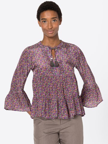 Moliin Copenhagen Bluse 'Ivy' i lilla: forside