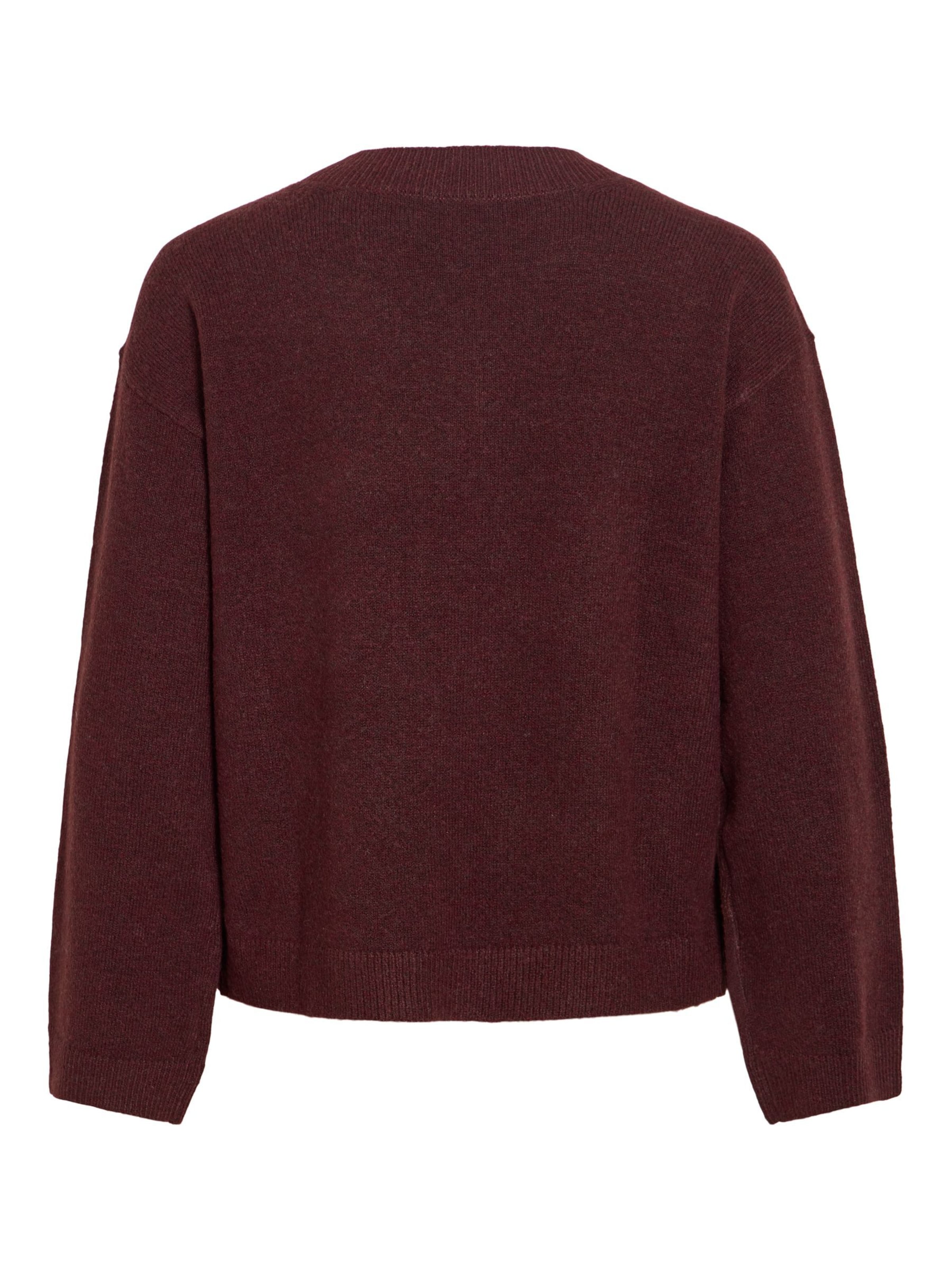 VILA Sweater 'VILiga' in Red
