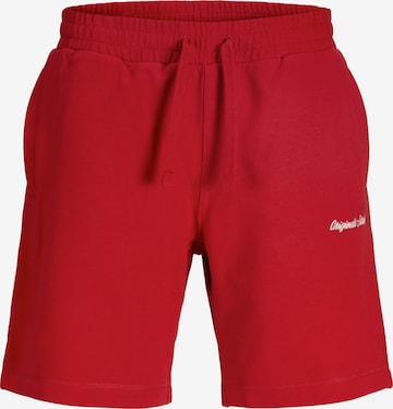 JACK & JONES Broek 'JPSTKARL NORREBRO' in Rood: voorkant