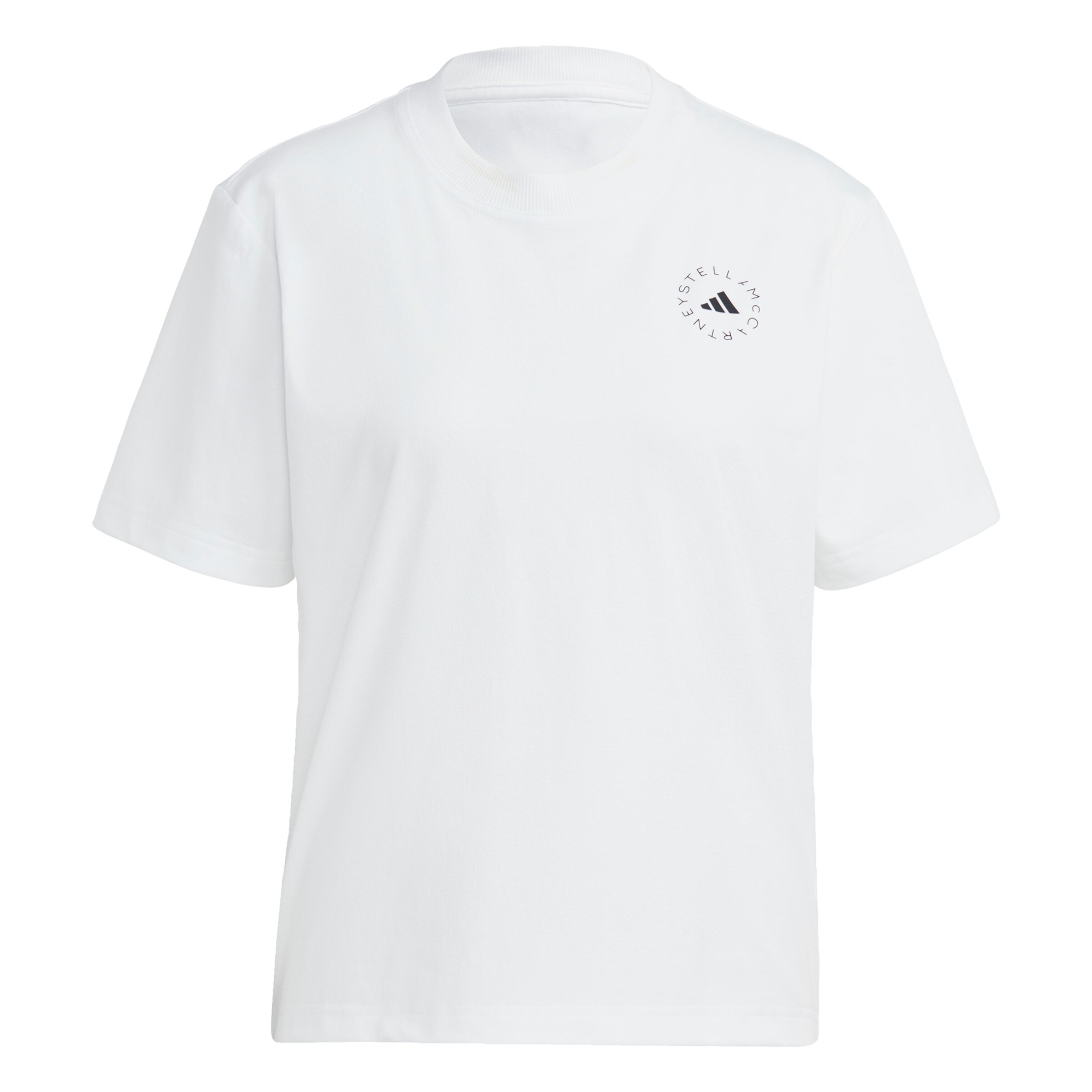 ADIDAS BY STELLA MCCARTNEY Performance Shirt 'Truecasuals' in Black / White, Item view