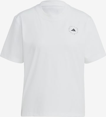 ADIDAS BY STELLA MCCARTNEY Λειτουργικό μπλουζάκι 'Truecasuals' σε λευκό: μπροστά