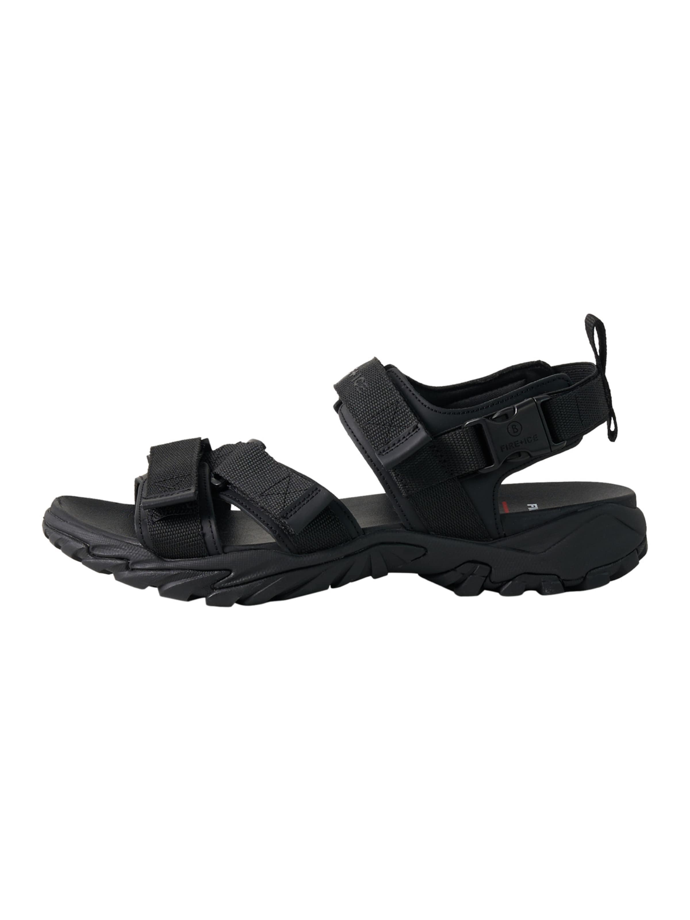 Bogner Fire + Ice Sandals 'Lake' in Black: front