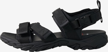 Bogner Fire + Ice Sandals 'Lake' in Black: front