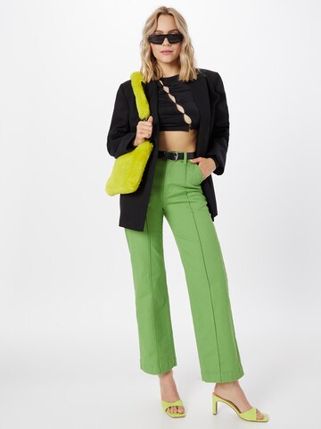 Cotton On Wide leg Broek 'PARKER' in Groen